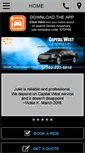Mobile Screenshot of capitalwestlimo.com